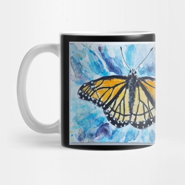 Monarch Butterfly painting by SamsArtworks